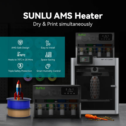 SUNLU AMS Heater – Filament Droogverwarmer voor Bambu Lab AMS