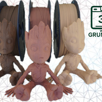 Sunlu 3D filament PLA Wood/ hout 1.75mm 1kg