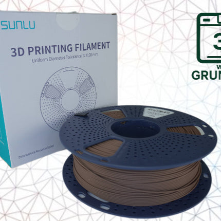 Sunlu 3D filament PLA Wood/ hout 1.75mm 1kg