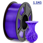 Transparant Paars - Purple