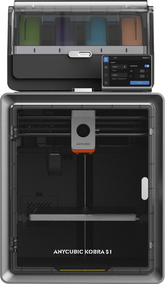 Anycubic Kobra S1 Combo – Razendsnelle & slimme 3D-printer met multicolor mogelijkheden