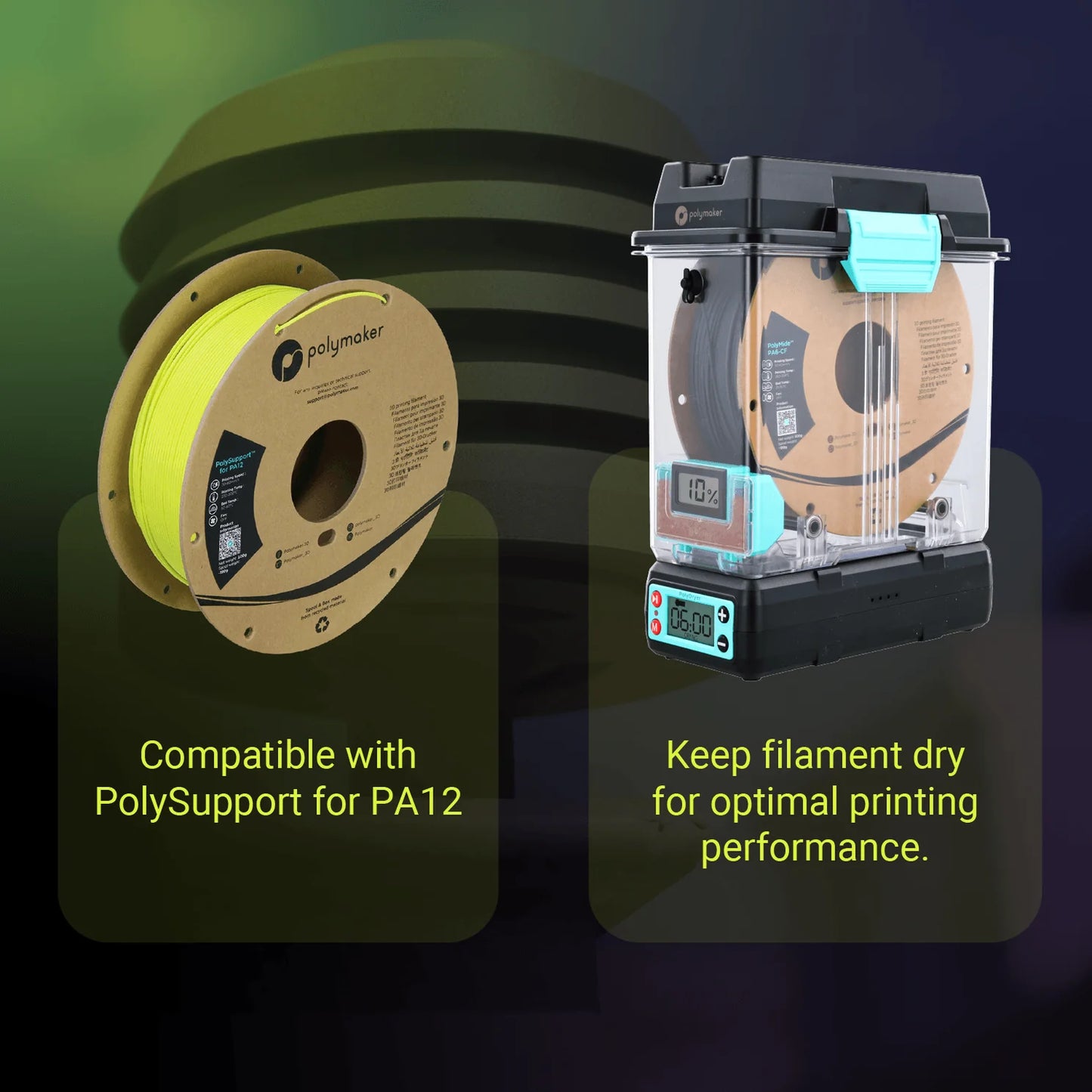 Polymaker Fiberon ASA-CF08 1.75 mm, 500gr