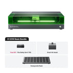 20 Watt / Basic Bundle - Machine + Air Assist + Honeycomb Panel