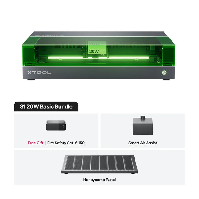 xTool S1 - 20W Laser engraver & cutter