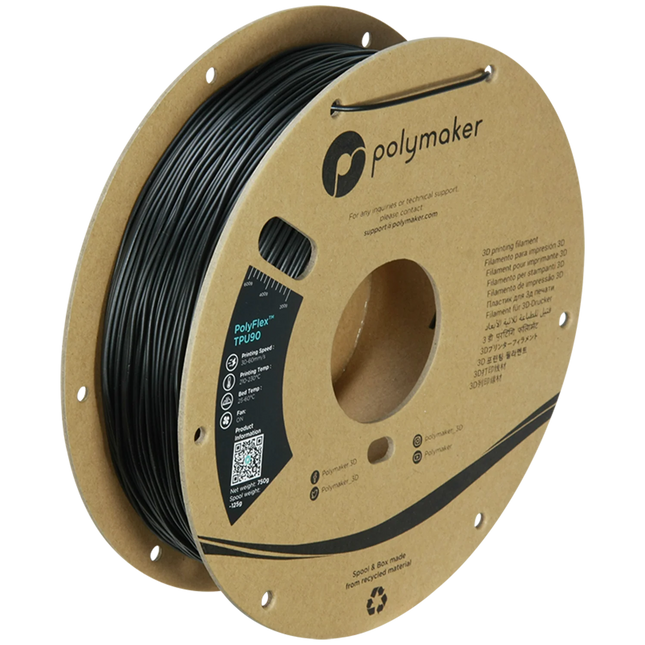 Polymaker Polyflex TPU 90A 3D filament 1,75mm 750gr