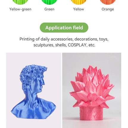 eSun Silk PLA Filament 1.75mm 1KG