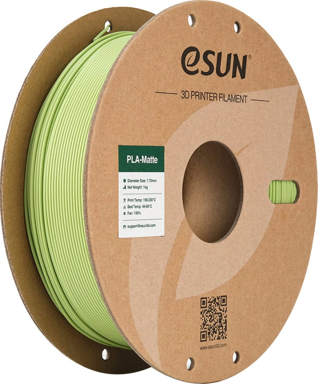 eSUN PLA-Matte 3D Filament 1.75mm 1KG