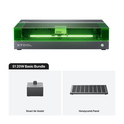 xTool S1 - 20W Laser engraver & cutter