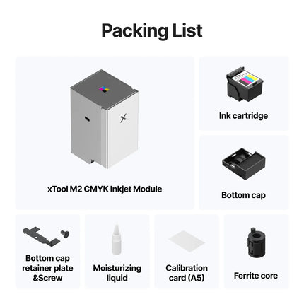 xTool M2 CMYK-inkjetprintmodule