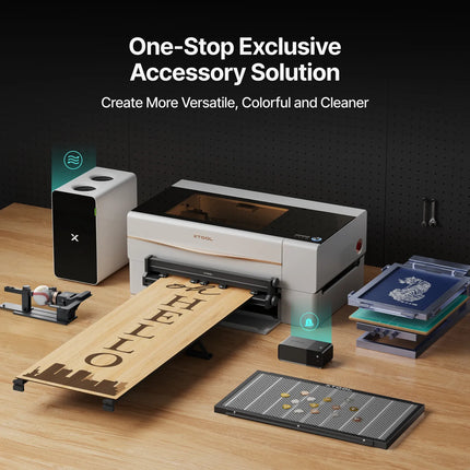 xTool P2S 55W - CO2 Desktop Laser Cutter Class 4