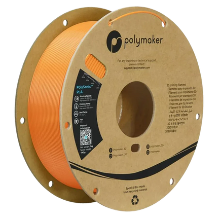 Polymaker PLA PolySonic High SPeed 3D filament 1,75mm 1kg