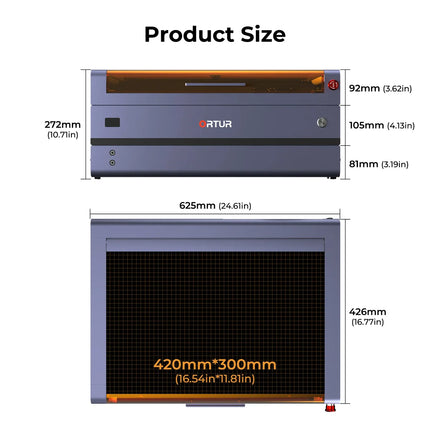 Ortur H20 Enclosed Laser Engraver