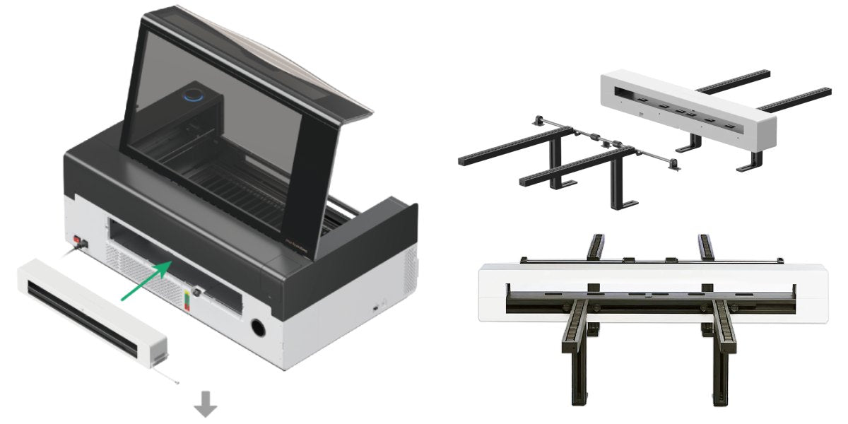 Xtool P3 Automatic Conveyor Feeder accessiores