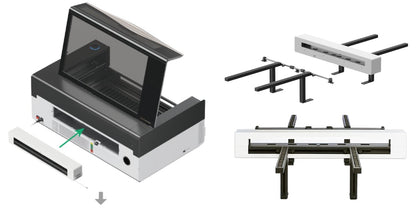 Xtool P3 Automatic Conveyor Feeder accessiores