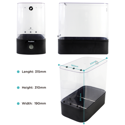 Polymaker PolyBox™ – 3D Filament Droogbox (2 Rollen)