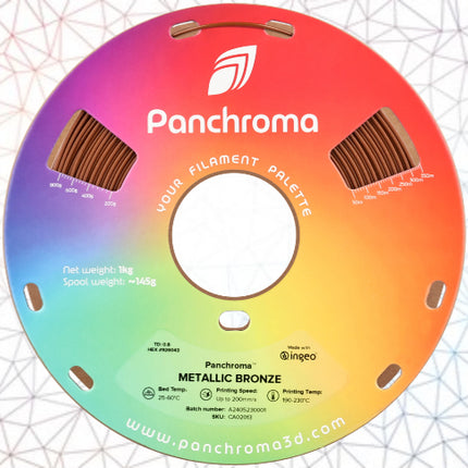 Polymaker Panchroma Metallic PLA 3D Filament 1.75mm 1kg