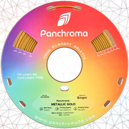 Polymaker Panchroma Metallic PLA 3D Filament 1.75mm 1kg