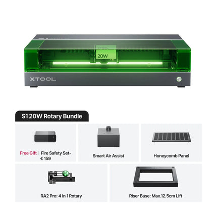 xTool S1 - 20W Laser engraver & cutter